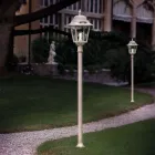 Aluminium Garden Lamp Post Classic Hand Painted Decoration - Gorizia Viadurini
