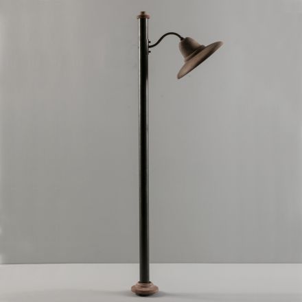 Garden Lamp in Aluminium and Galestro Made in Italy - Toscot Spoleto Viadurini