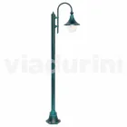 Garden lamp in die-cast aluminium made in Italy, Anusca Viadurini