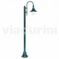 Garden lamppost made with die-cast aluminium, made in Italy, Anusca