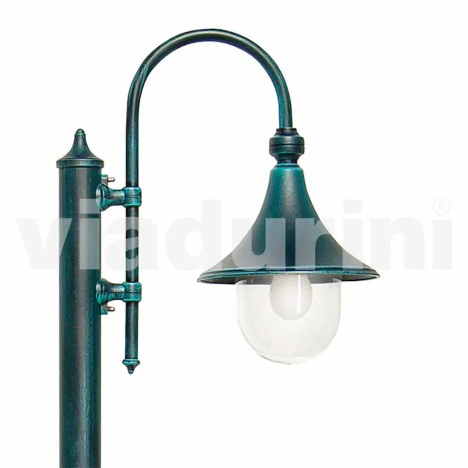 Garden lamp in die-cast aluminium made in Italy, Anusca Viadurini
