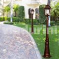 Garden lampposti made with die-cast aluminium, made in Italy, Aquilina