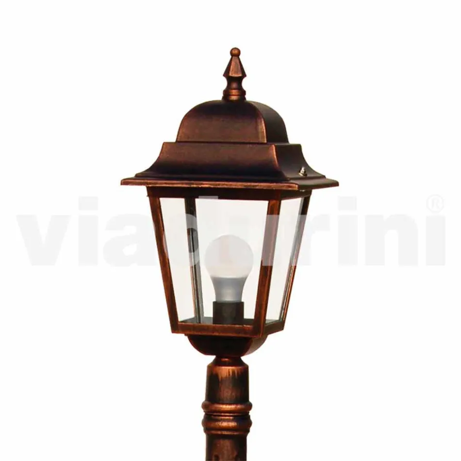 Garden lamp in die-cast aluminium made in Italy, Aquilina Viadurini