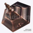 Garden lamp in sandblasted glass and 5 aluminium finishes - Pinako Viadurini