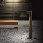 Outdoor Lamppost in Antique Brown Metal 2 Heights - Saint Tropez by Il Fanale Viadurini