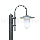 Vintage Style Outdoor Lamp in Anthracite Aluminium Made in Italy - Belen Viadurini