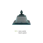 Vintage Style Garden Lamp in Aluminium and Glass Made in Italy - Doroty Viadurini