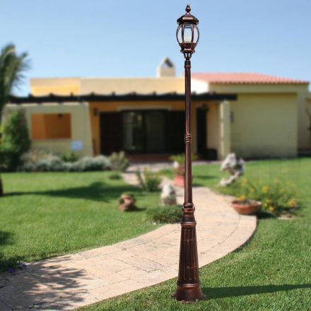 Vintage Style Lamp in Die Cast Aluminium Made in Italy - Leona Viadurini