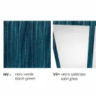 Outdoor lamp post in die-cast aluminium made in Italy, Kristel Viadurini