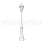 Vintage Outdoor Lamp in White Aluminium Made in Italy - Terella Viadurini