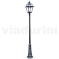 Vintage Style Lamp in Aluminium and Glass Made in Italy - Vivian