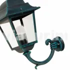Wall garden aluminium lantern made in Italy, Aquilina Viadurini