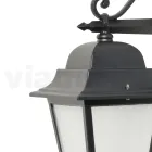 Outdoor Lantern in Die-Cast Aluminium and Glass Diffuser - Scintilla Viadurini