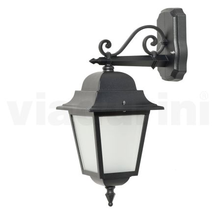 Outdoor Lantern in Die-Cast Aluminium and Glass Diffuser - Scintilla Viadurini