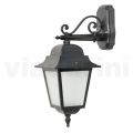 Outdoor lantern in die-cast aluminium and glass diffuser - Scintilla