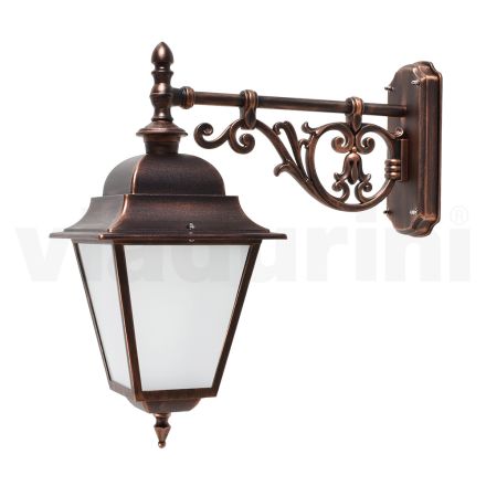 Outdoor Lantern in Glass and Aluminium in 5 Different Finishes - Alchemist Viadurini