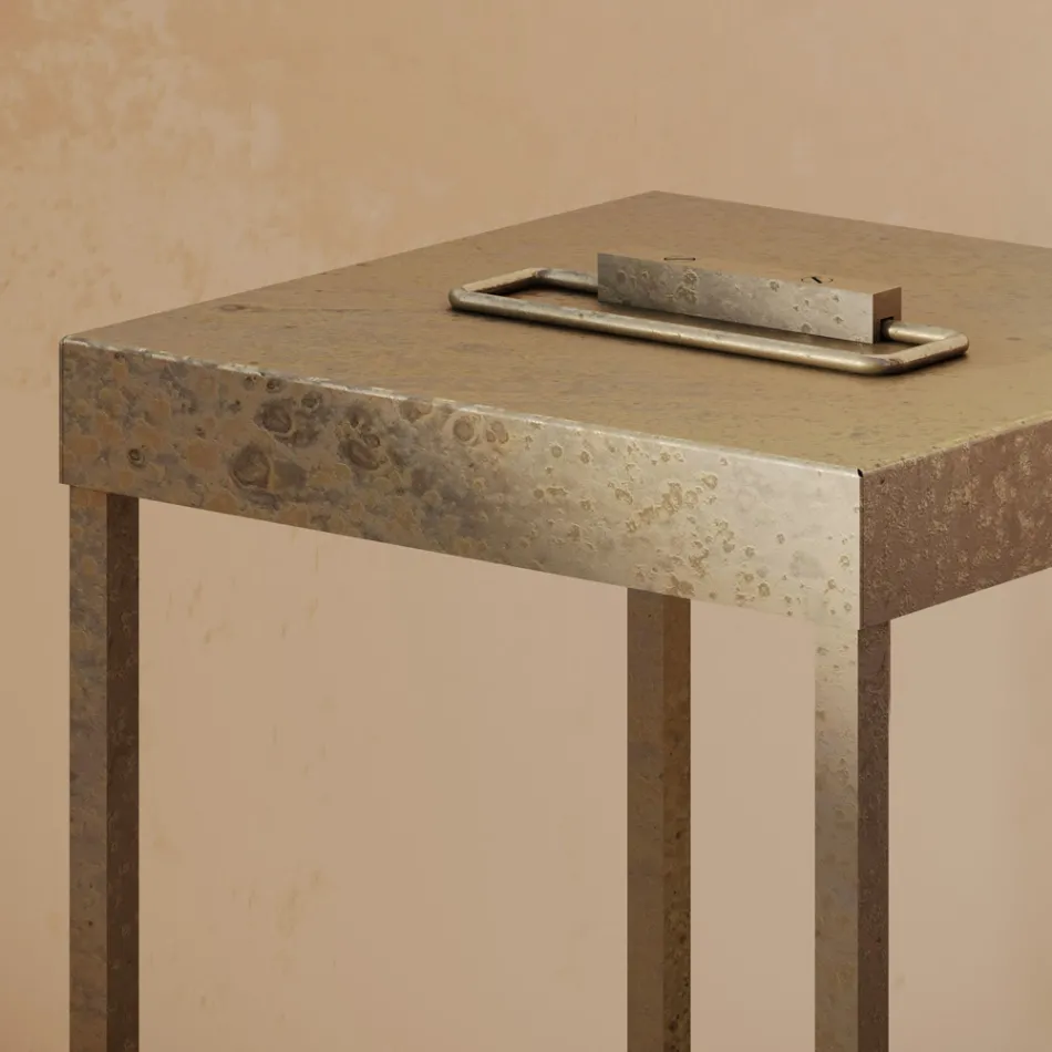 Outdoor Lantern Made of Brass Made in Italy - Sunny Viadurini