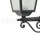 Wall Lantern in Die-Cast Aluminium and Glass Diffuser - Scintilla Viadurini