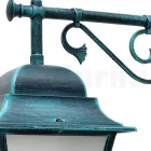 Outdoor Wall Lantern in Aluminium and Sandblasted Glass - Alchemist Viadurini