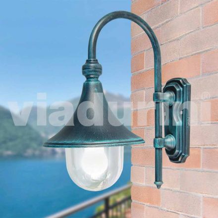 Anusca made in Italy aluminium garden wall lantern Viadurini