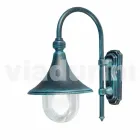 Anusca made in Italy aluminium garden wall lantern Viadurini