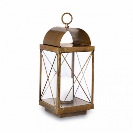 large lantern outdoor ground with candle Il Fanale Viadurini