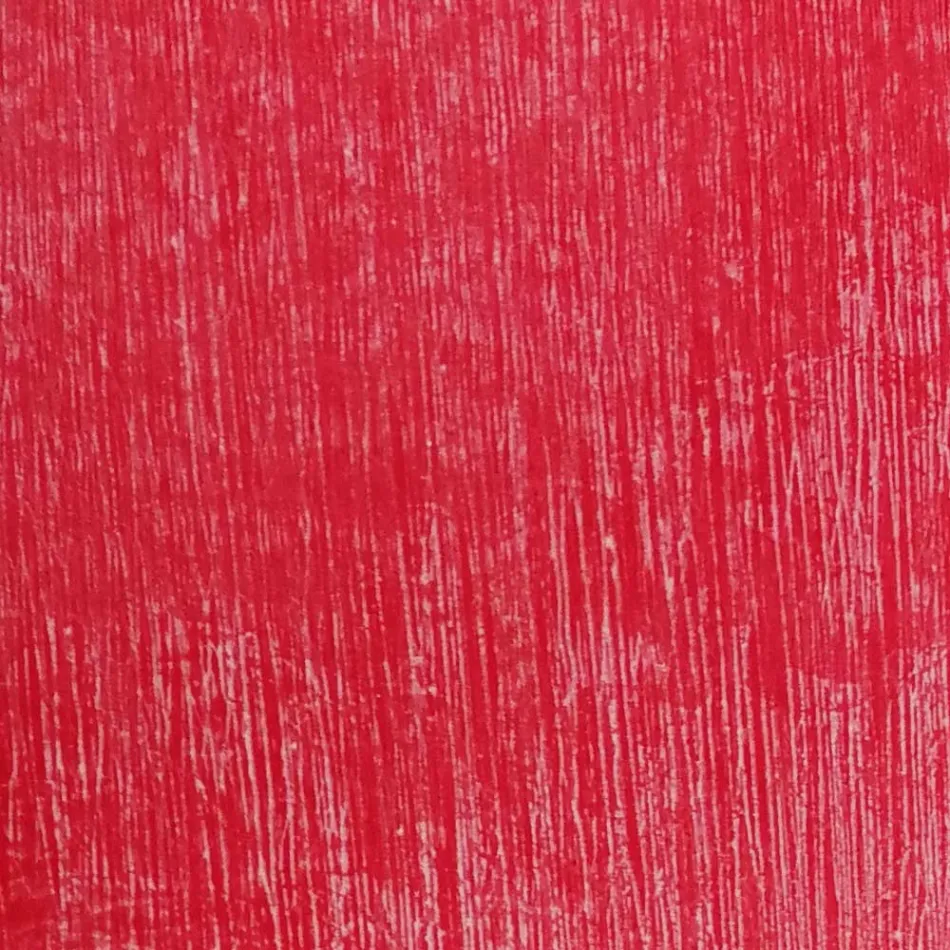 Scented Lantern in Scratched Effect Wax with Tealight Made in Italy - Famme Viadurini