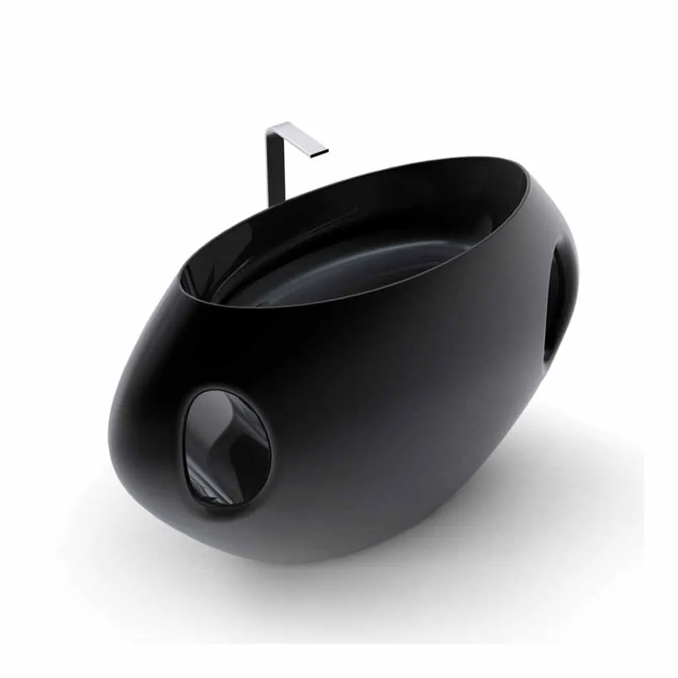 Washbasin modern design column Pandora made in Italy Viadurini