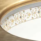 Baroque design built-in sink in fire clay made in Italy, Aegean Viadurini