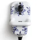 Modern Design Patterned Ceramic Wall Mounted Washbasin 26 cm - Jordan Viadurini