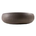 Countertop Bathroom Washbasin in Refractory Clay Made in Italy - Diego Viadurini