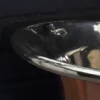 Sink bathroom to support copper and white iron Cala Viadurini