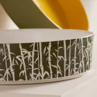 Countertop Washbasin for the Bathroom in Porcelain Stoneware Made in Italy - Envelope Viadurini