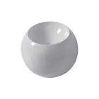 Ball-shaped countertop washbasin in colored ceramic tile Viadurini