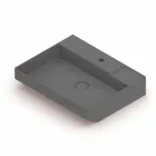 Ceramic counter top washbasin made in Italy, Viviano Viadurini