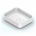 Modern ceramic counter top washbasin made in Italy, Zulimo Viadurini
