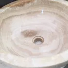 washbasin in natural stone, one piece, Ana Viadurini