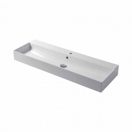 Design Countertop or Wall Wash Basin in Colored Ceramic Leivi Viadurini