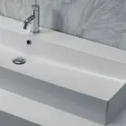 Leaning or Wall Wash Basin in Colored Ceramic or White Leivi Viadurini