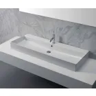 Leaning or Wall Wash Basin in Colored Ceramic or White Leivi Viadurini