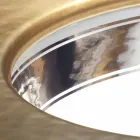 Baroque built-in fire clay washbasin hand made in Italy, Aegean Viadurini