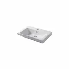 Built-in Washbasin and Support in White Ceramic or Colored Maida Viadurini