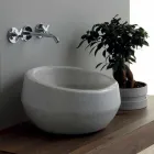 Countertop design washbasin in python ceramic made in Italy Elisa Viadurini