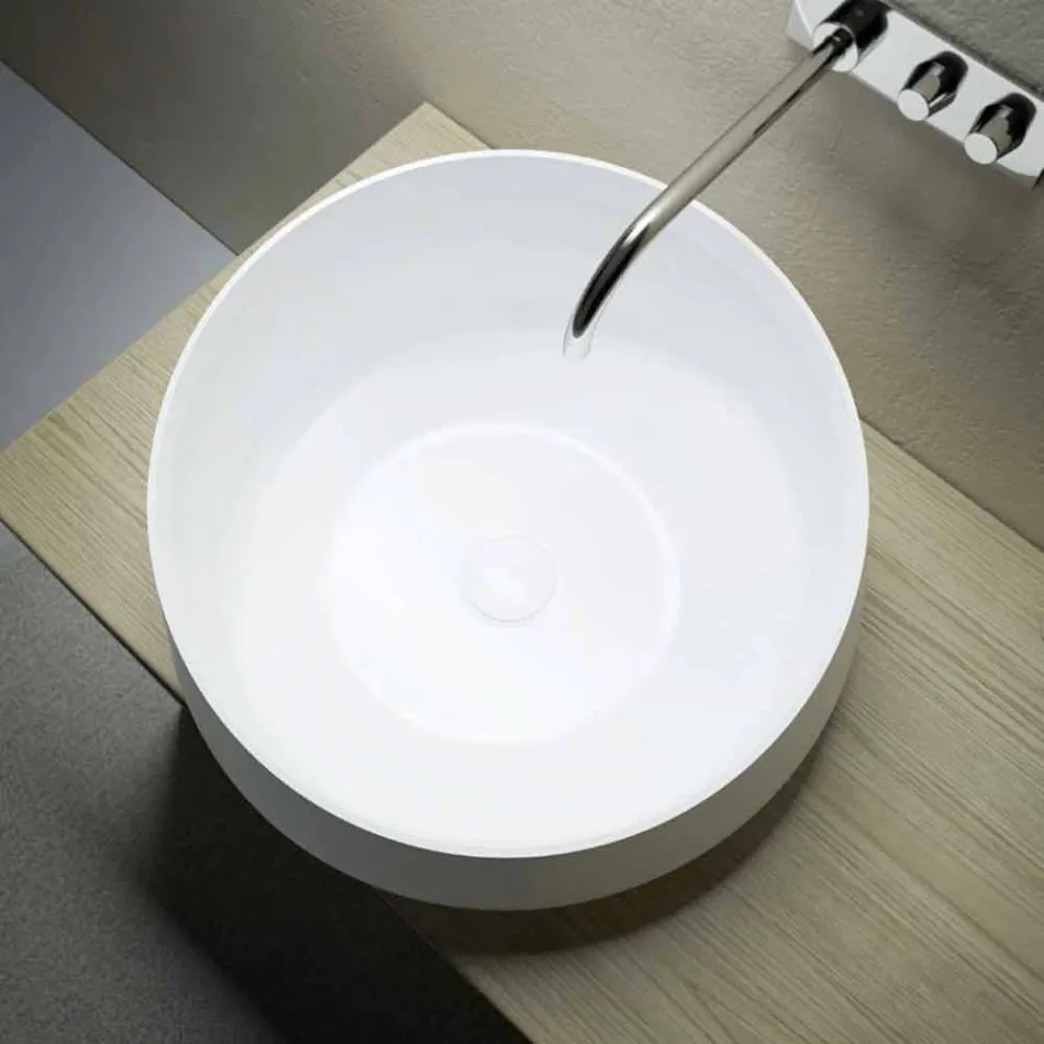 Freestanding freestanding freestanding washbasin made in Italy, Dongo Viadurini