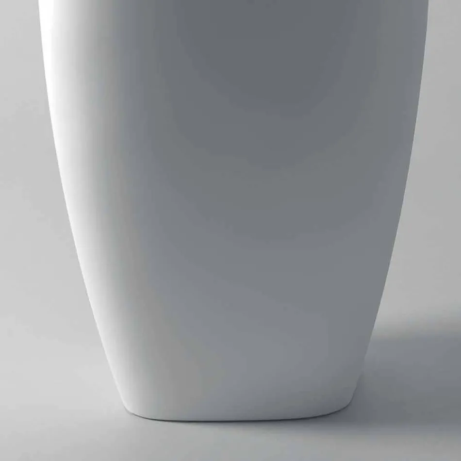 Gais modern design freestanding ceramic washbasin, made in Italy Viadurini