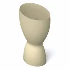 Modern freestanding ceramic washbasin made in Italy, Basile Viadurini