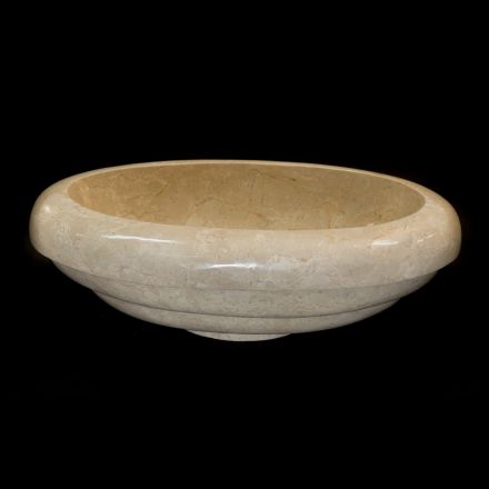 Tito design countertop marble washbasin, unique piece Viadurini