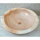 Ana design natural stone washbasin in design, handmade Viadurini