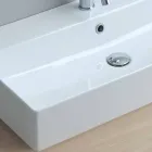 Single Hole Basin for Support or Wall in Coliviata Colivi Ceramic Viadurini