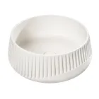 Round Countertop Washbasin Made of Cement and Resin - Ibisco Viadurini